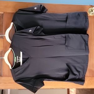 2 Med healing hands scrub tops.
